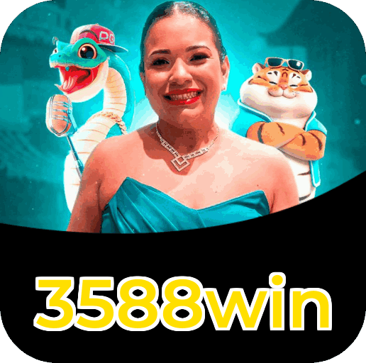 Interface do aplicativo 3588win mostrando jogos disponíveis no iOS e Android